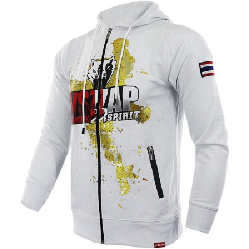 VSZAP Hoodie fight fight boxing Thai Boxing jacket MMA sweater broadcast tiger Bangkok spirit training fitness men