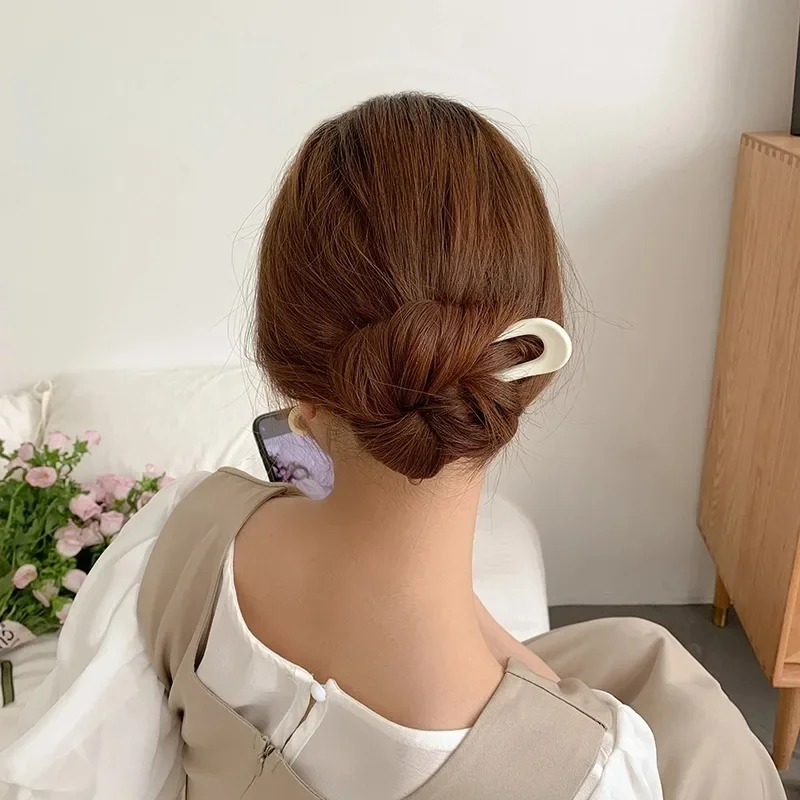 Accesorios para el cabello para mujeres y niñas, pinzas para el cabello, horquillas minimalistas en forma de U, accesorios para el cabello, horquilla