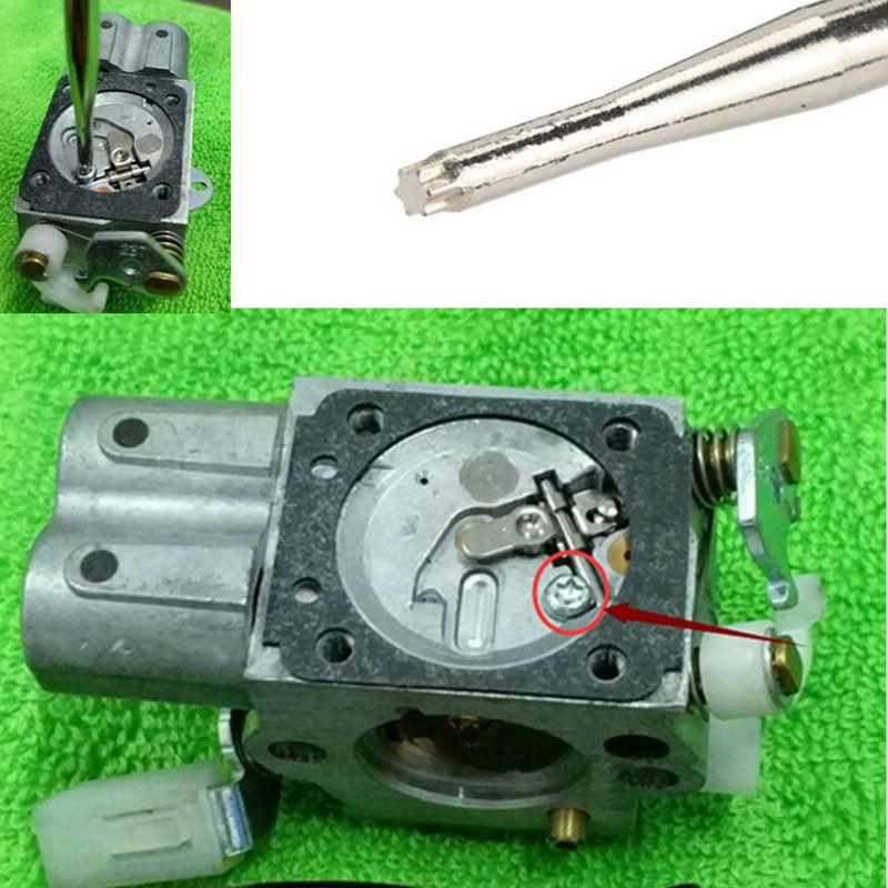 Tachomter Tach Meter + (Pack of 10) Carburetor Adjustment Tool Set for Common 2 Cycle Small Engine ECHO STIHL Poulan Husqvarna M