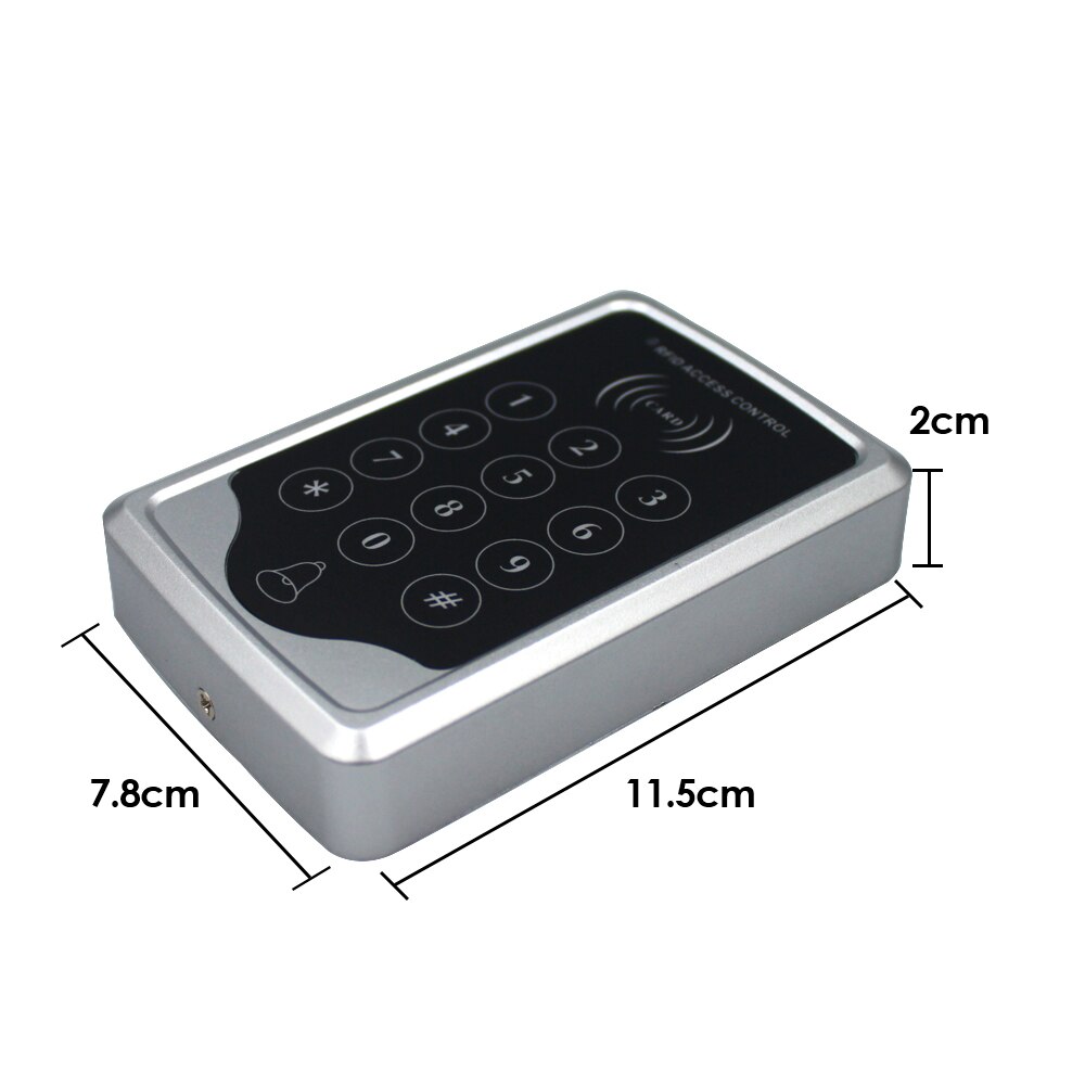 RFID Card Reader password keypad Standalone Access Controller digital panel Electronic Door Lock Access Control Keypad 1000 user