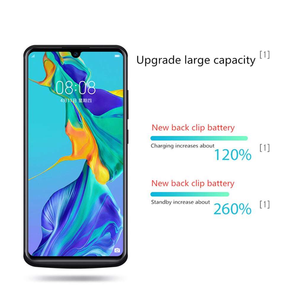 2020 5000mAh custodia per batteria caricabatterie esterno per Huawei P30 Pro custodia per batteria per Huawei P30