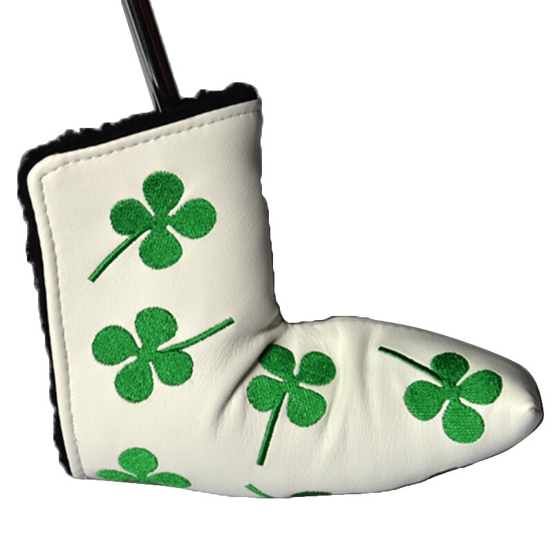 1PCS Shamrock Clover Headcover Golf Putter Kopf Abdeckung Klinge Shamrock Club Köpfe Clover Headcover Club-, Der Produkte