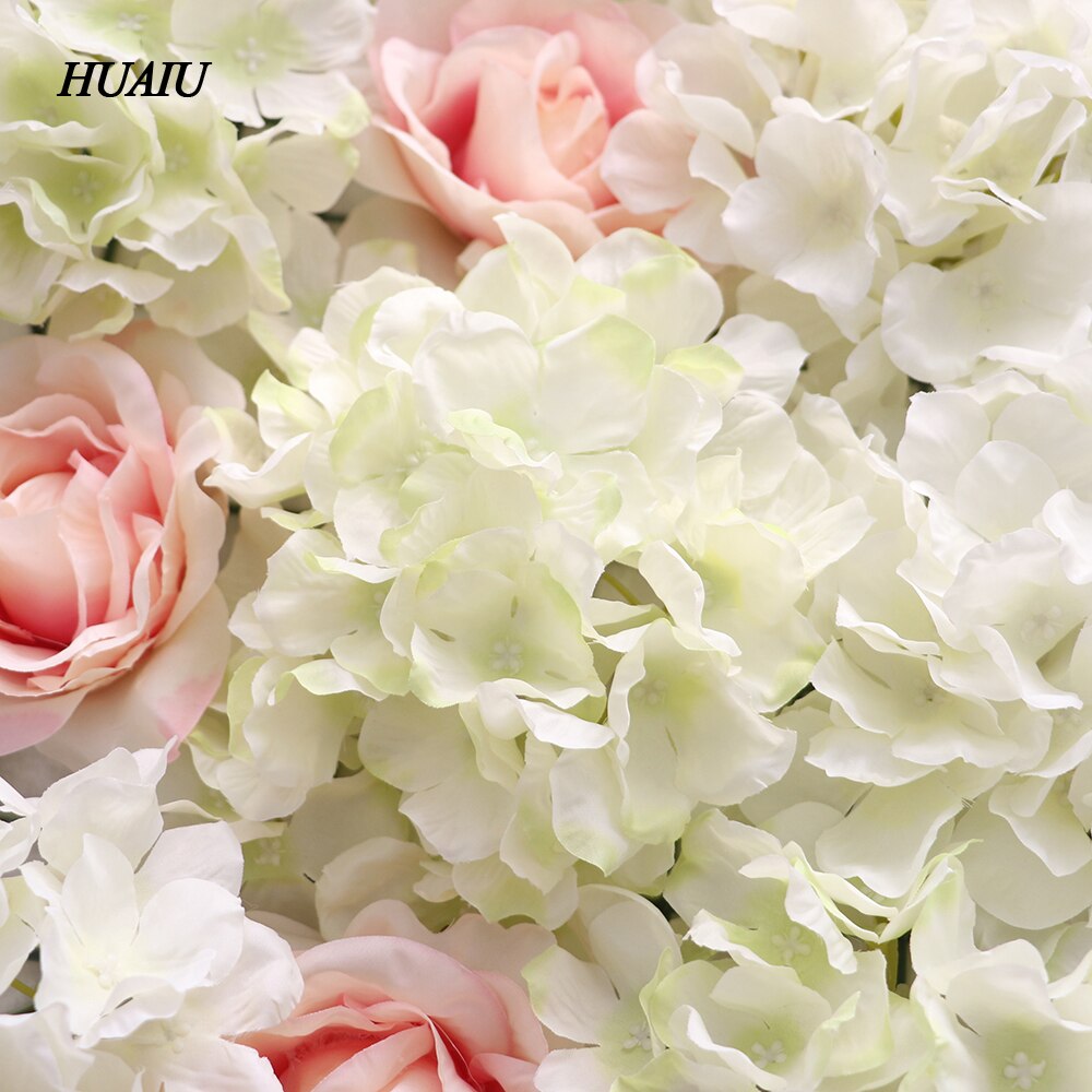 Künstliche blume Zauberstab 60*40cm Rose hortensien blume hintergrund hochzeit blumen Heimat Party Hochzeit dekoration zubehör