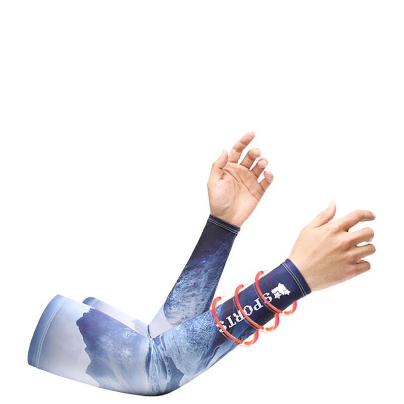 Ksnnrsng Mouwen, mouwen, antislip, armwarmers, mouwen, uv-bescherming, zonwering, armwarmers voor dames en heren, wielrennen, wandelen, hardlopen, golf, basketbal, rijden, in de open lucht, sport