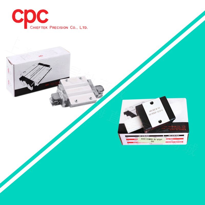 original Taiwan CPC linear guide block carriage ARC HRC 15 20 25 30 35 MN FN MS FS ML FL for CNC router linear rail