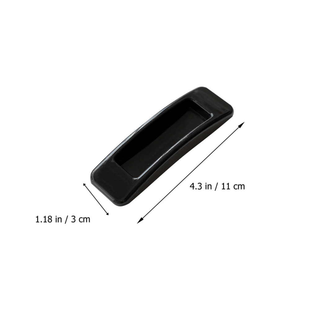 8pcs Rectangular Adhesive Auxiliary Door Window Handle Sliding Door Handle