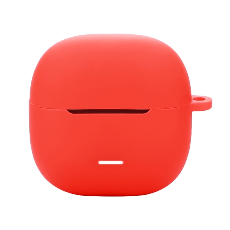 Draadloze oordopjes Siliconen omhulsel Zachte hoes voor Buds 6 lite Flexibele hoes: Rood