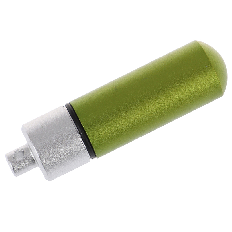1 st vattentät aluminium pillerlåda kapselform aluminium pillerfodral utomhusficka pillerhållare behållare delikat medicinlåda: Grön