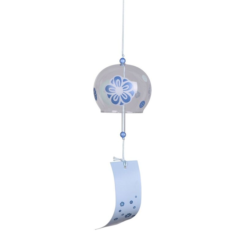 Moda vento sinos pintura de vidro artesanal e sinos de vento porta decoração presente para a menina presente natal sinos vento decoração 2: A3
