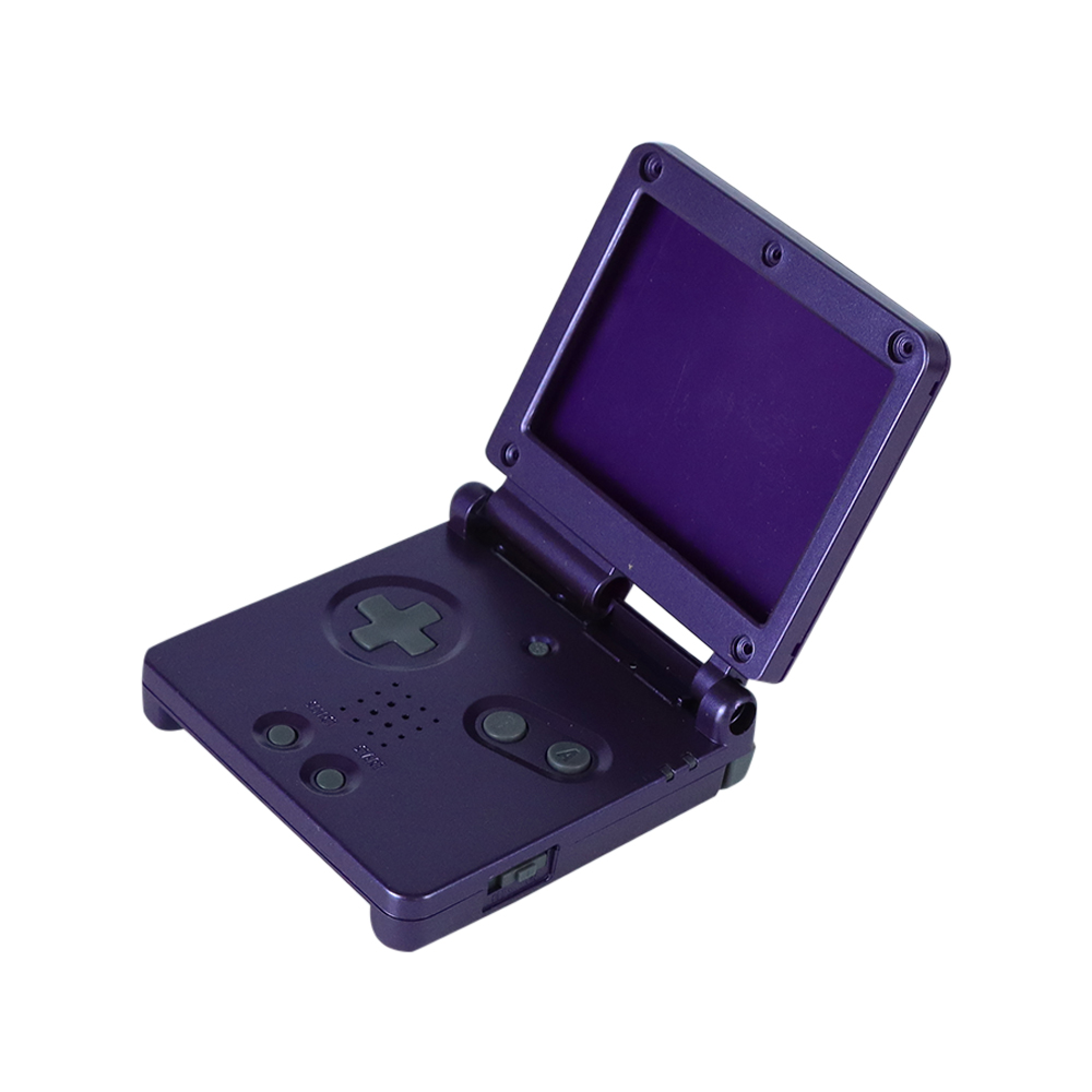 Funda transparente para GBA SP, carcasa de repuesto para Game Boy Advance SP, 1 piezas
