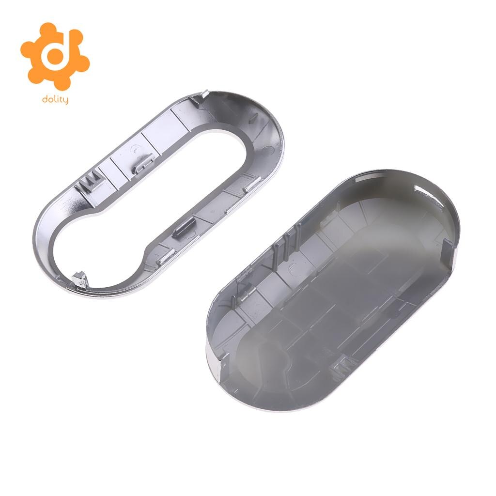 Remote Flip Key Fob Shell Case Cover Replacement for Fiat 500 No Electronic Internals