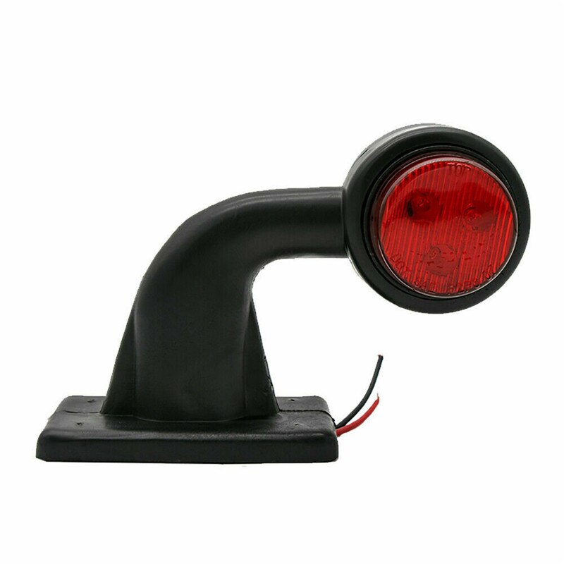 1 Pair Trailer Truck Rear Tail Light Warning Lights Waterproof 12V/24V Signal Light Lorry Stop Brake Reversing Traffic Lamp