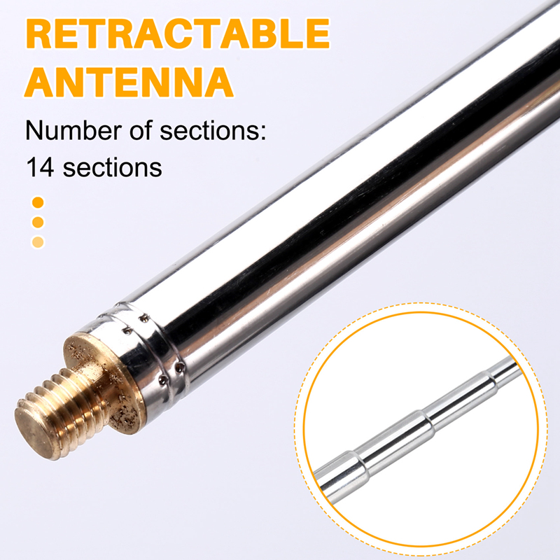 5,6 M Peitsche Zugstange Antenne Für Radio Positive V Antenne GP Antenne Teleskop Antenne DIY M10 Kurzwelle Antenne-Y41A