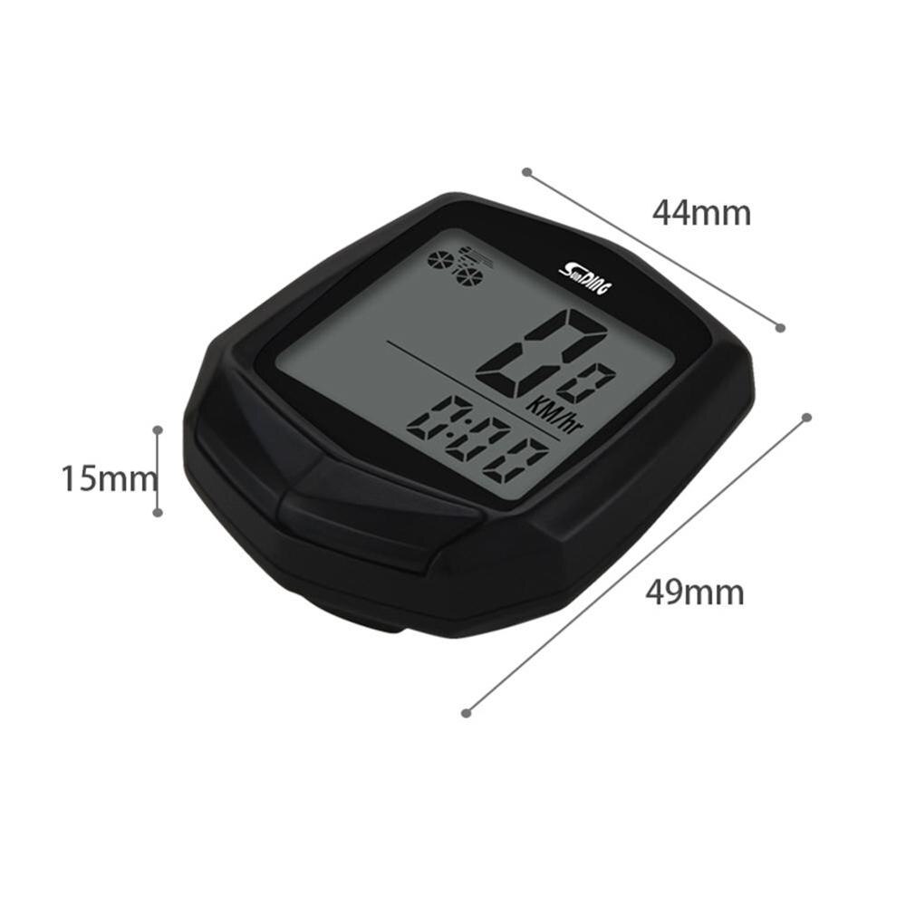 Bicycle Cable Code Table Odometer Speed Timer Mountain Bike Odometer Bicycle Waterproof Odometer Riding Accessories