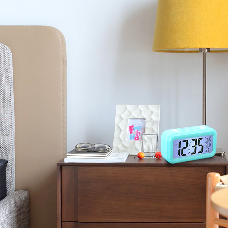 Led Digitale Wekker Multifunctionele Elektronische Smart Digitale Lcd-scherm Intelligente Sensation Backlight Snooze Kids Klok