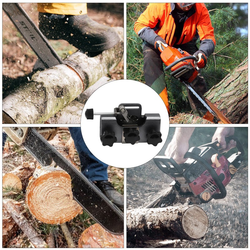 Kettensäge Spitzer Tragbare Kettensäge Kette Schärfen Holzbearbeitung Schleifen Steine Elektrische Kettensäge Schleifer Werkzeug