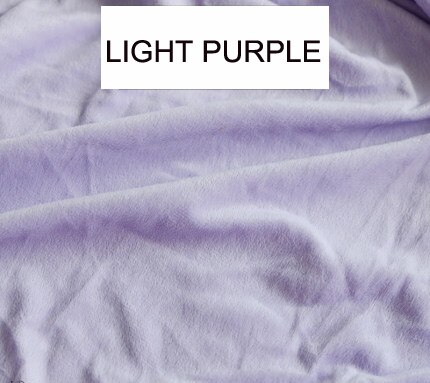 Tissu Velboa brossé en Polyester Super doux, boucle en tricot velours, peluche court pour jouet: LIGHT PURPLE