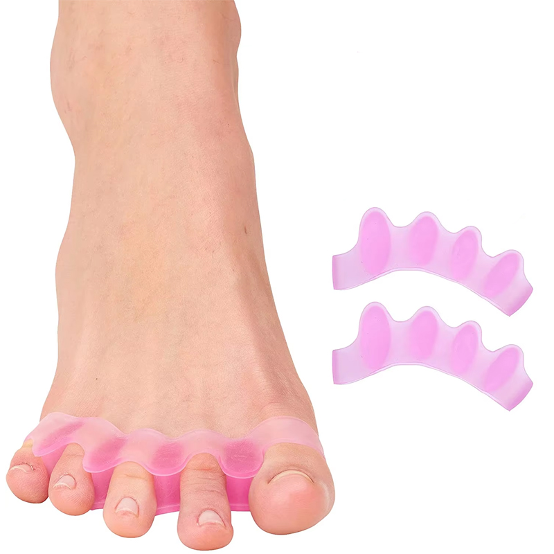 Toe Separators to Correct Bunions and Restore Toes to Their Original Shape,Straightener Toe Stretcher Big Toe Correctors: light green