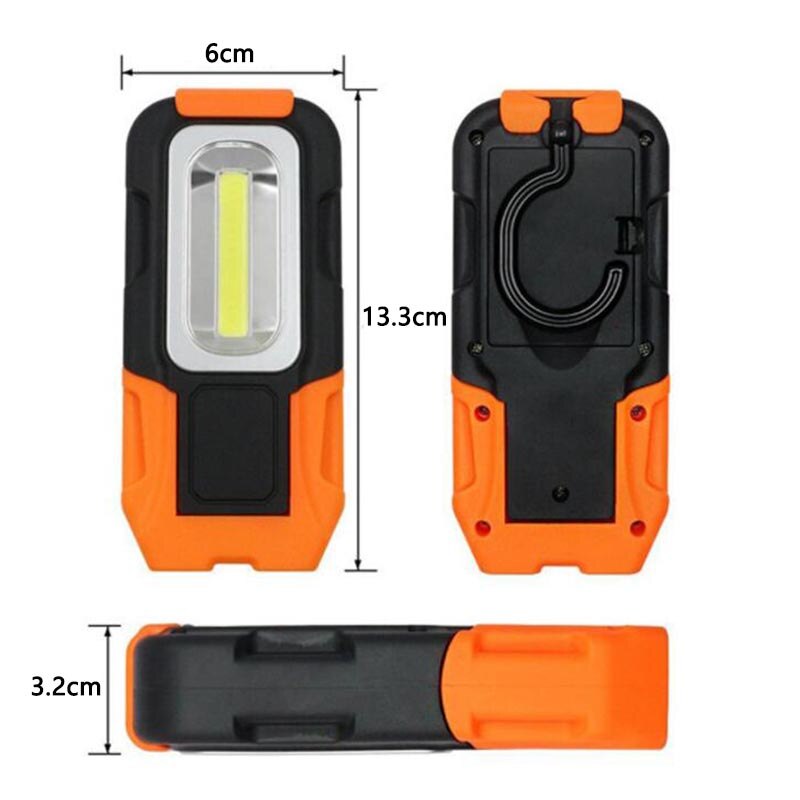 Outdoor Haak Nachtlampje Fakkel Thuis Hand Werk Flash Licht Wandelen Hand Led Zaklamp Magnetische Voor Auto Reparatie Camping