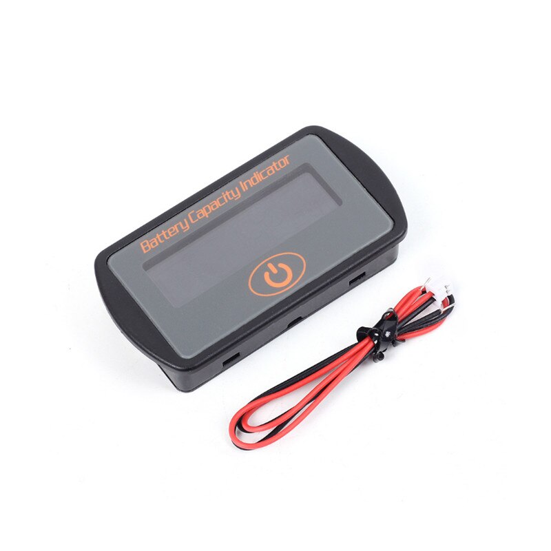 12 V/24 V Verstelbare LCD Auto Lood-zuur Lithium Batterij Voltmeter Voltage Tester Touch-Type Voltage batterij Capaciteit Indicator LY7S