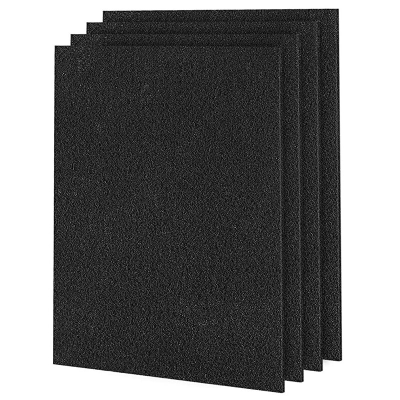 4 Activated Carbon Pre Filters Replacement for Honeywell Air Purifier HPA 300/ Pre-Filter A/ HRF-AP1, 4PCS: Default Title