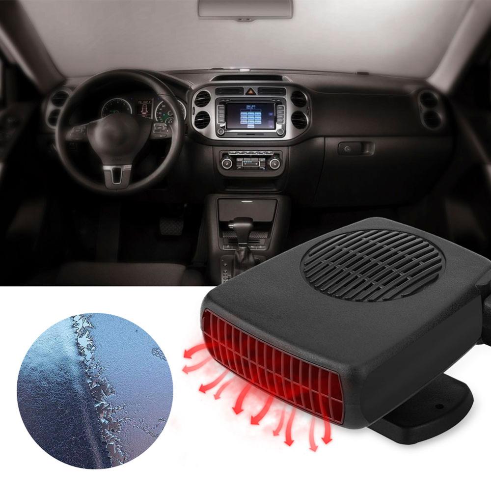 12V 150W PTC Ceramic Car Heating Heater Fan Defroster Demister Car Electrical Heating Fans Instant Heating