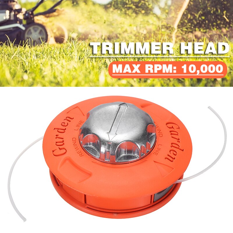 Universal Mower Trimmer Head Cutting Head Nylon Brush Mower Bump Spool Grass Trimmer