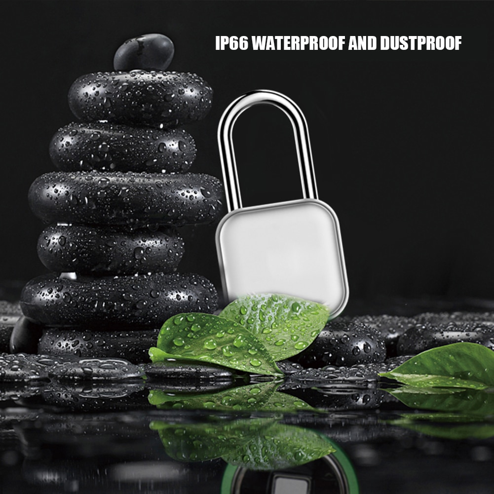 Wireless Bluetooth Padlock Lock Keyless Remote Control Locker Metal Wireless App Control Padlock For Android IOS