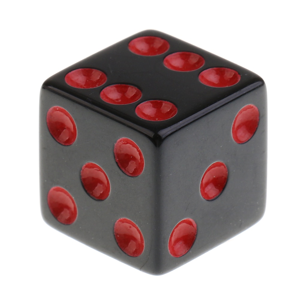 20Pcs Plastic Gestippelde Dices 16 Mm 6 Zijdig Sterven Voor Party Rol Playing Game Prop
