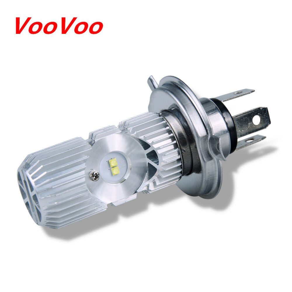 VooVoo H4 LED Motorfiets Koplampen 1400LM 6000K 20W HS1 Led Moto Motor Koplamp Verlichting Elektrische Auto Lichten