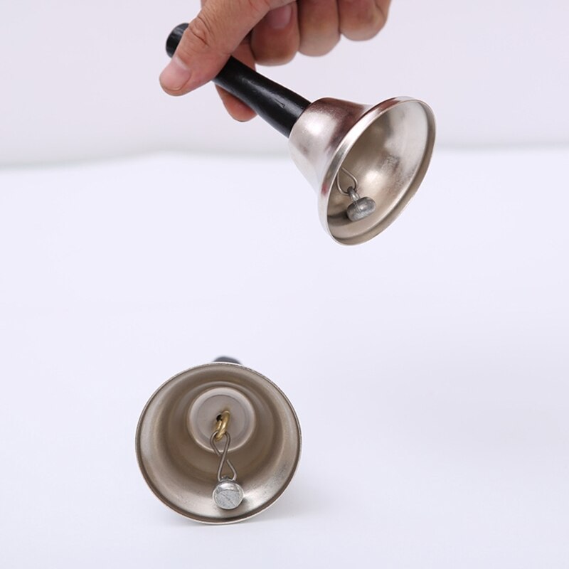 2pcs Christmas Hand Bell Noble Reception Dinner Party Jingle Bells Decorations
