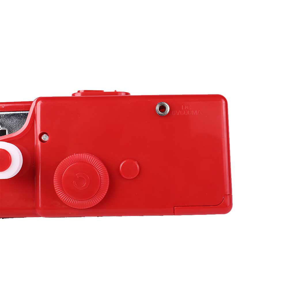 INNE Portable Mini Hand Sewing Machine Household Electric Quick Repair Clothes Straight Stitch Needlework Tool DIY Accessories