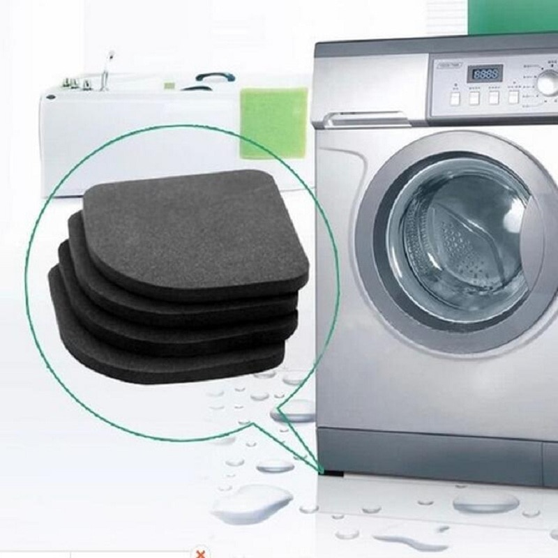 Wasmachine Anti-Vibratie Pad Mat Shock Pads Antislipmatten Set Badkamer Accessoire YS-25