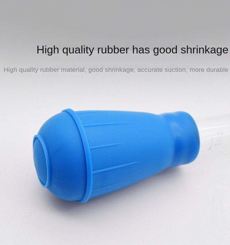 Syphon Fish Tank Water Exchanger Changer Siphon Long Suction Pipe Toilet Water Wind Free MINI Nano Aquarium Plant