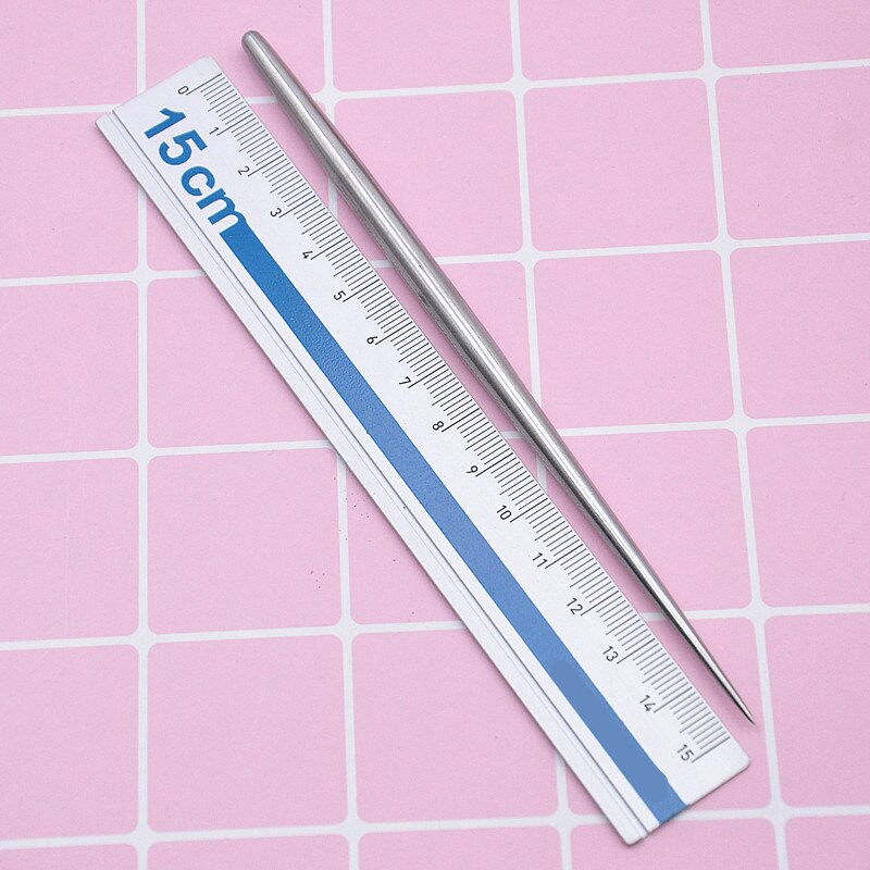 Pottery Modeling Stick Acupressure Texture Creasing Indentation Sharp Pottery Clay Tool Carving Clay Stainless Steel Tool: A