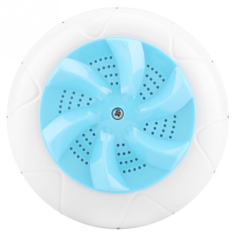Mini Tragbare Ultraschall Vibration Waschmaschine Flecken Entferner USB Ultraschall Wäsche Reinigung Maschine für Reise: Blau
