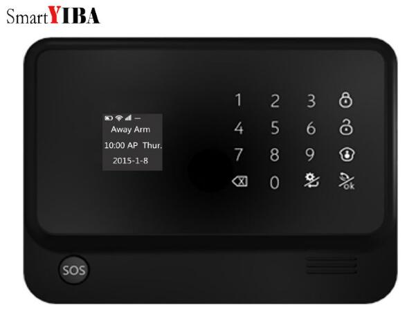 Kits de alarma G90B Plus, WIFI, GSM, SMS, repetidor de señal, cámara IP, alarma de Gas, Sensor de humo, PIR/Sensor de rotura de vidrio, alarma opcional