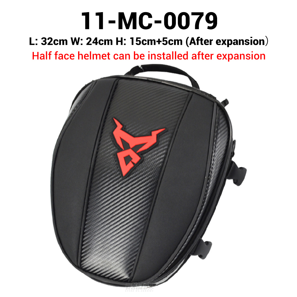 Oxford – sac de réservoir étanche pour Moto, sacoche de selle pour casque, sac d'huile et de carburant, magnétique, boîte aux lettres: 11-MC-0079-XL-RD