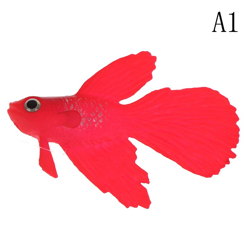 20 Stks/partij Willekeurige Kleur 4Cm Zachte Rubberen Goud Vis Kleine Goudvis Kinderen Speelgoed Plastic Simulatie Kleine Goudvis: A1  Type3