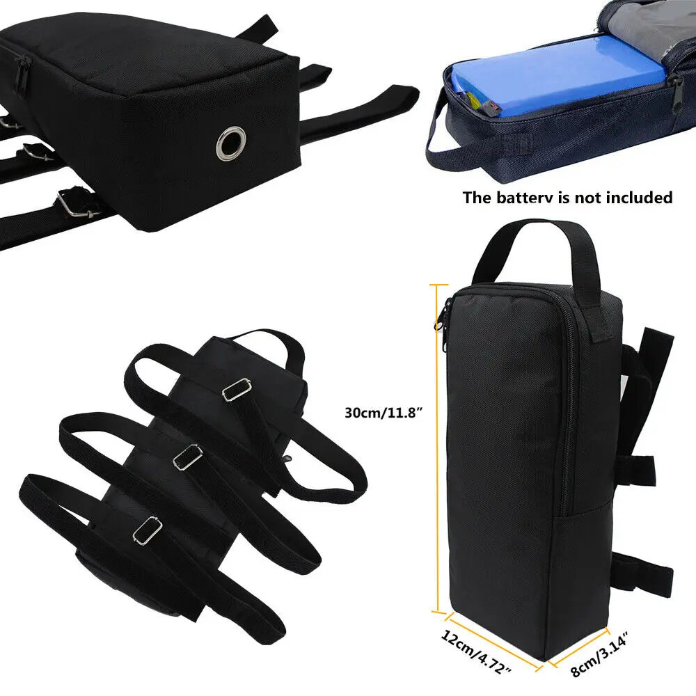 22 Maten Elektrische Fiets Case Elektrische Fiets Bagage Opslag Fiets Elektrische Fiets Pvc Li-Ion Batterij Scooter S M L-