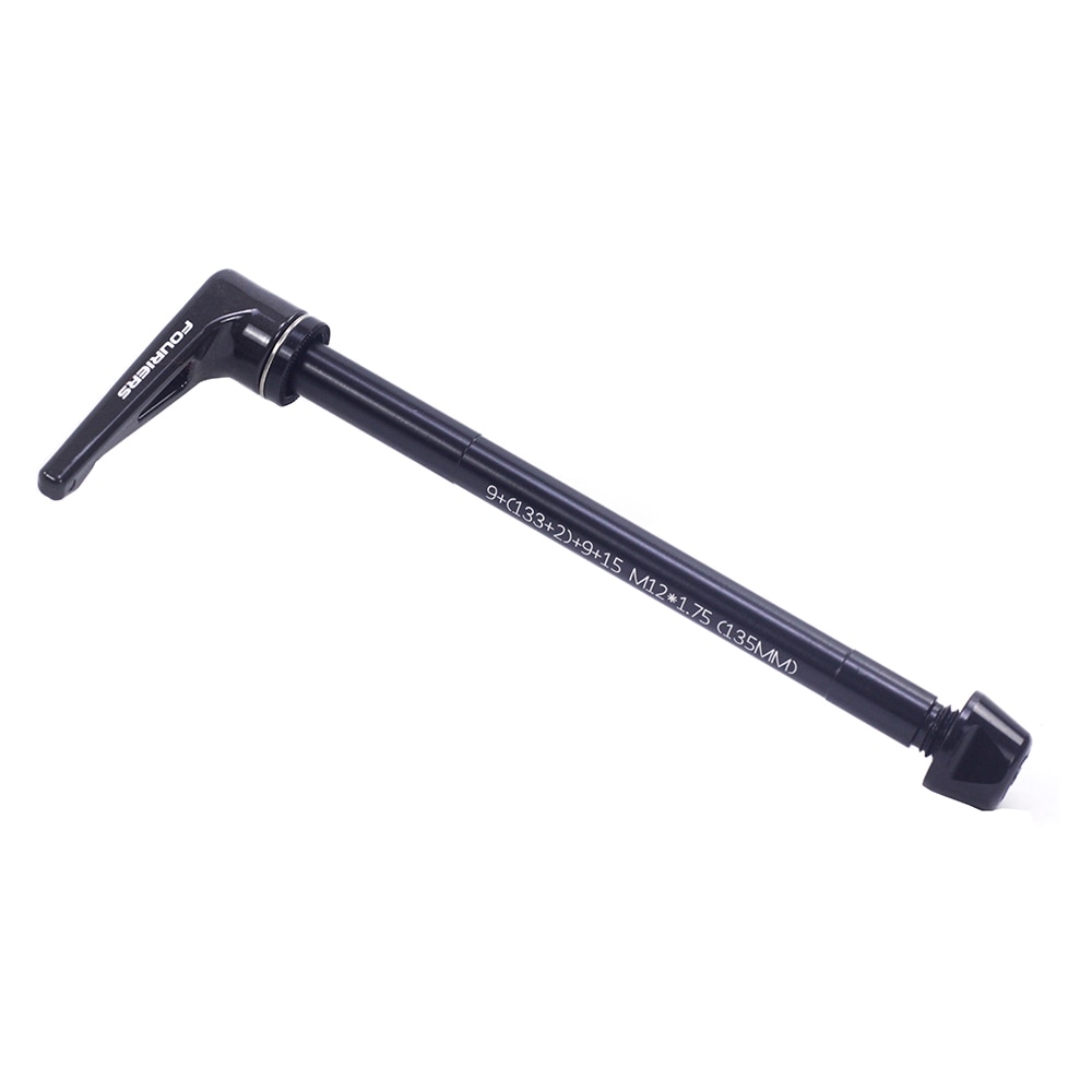 Fouriers-palanca de eje pasante para bicicleta de carretera, M12, 135mm x 1,75mm, 142mm x 1,5mm, para Cyclocross CX, gravilla, eje de cubo de Marco trasero