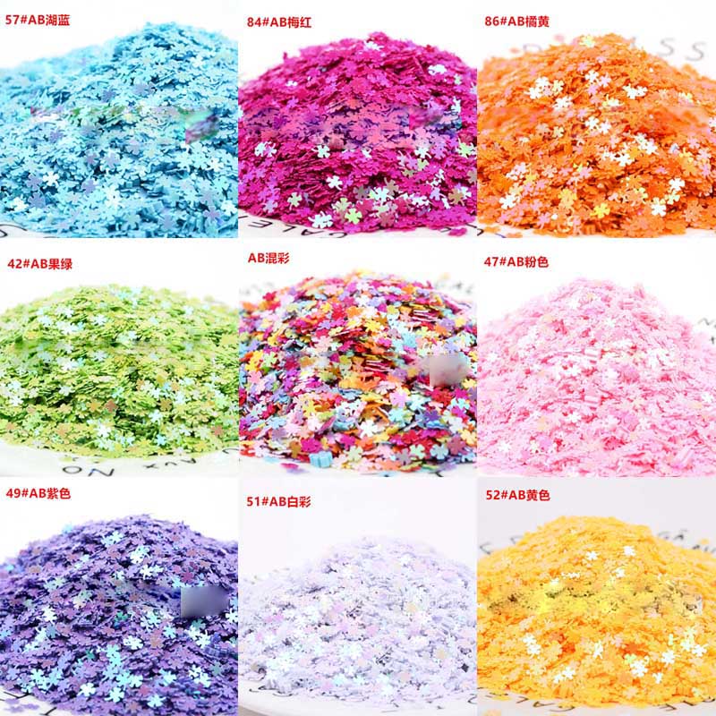 4mm klavertjesvier manicure kralen diy kleding accessoires tas decoratie pailletten bruiloft feest accessoires materiaal
