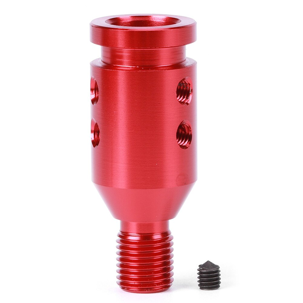 M12x1.25 Shift Knob Adapter Universal Threaded Knobs Boot Retainer for Shifter Level Red Car accessories