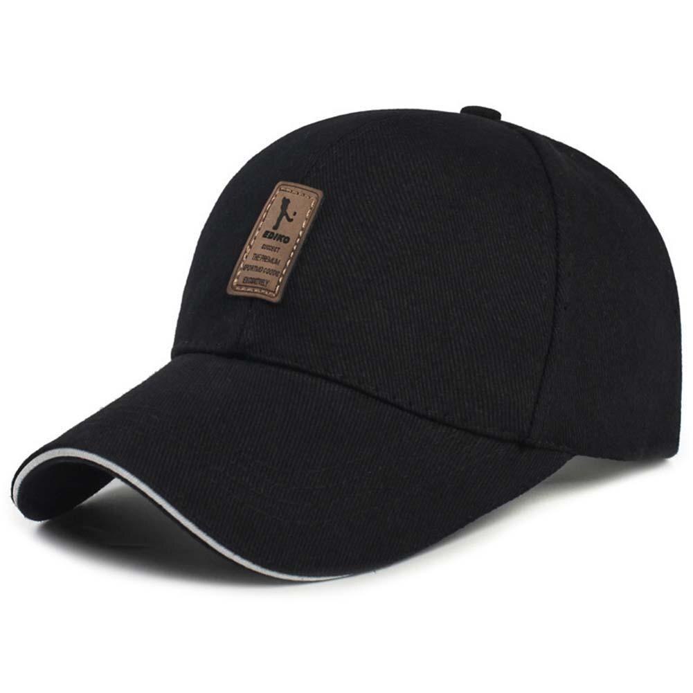 ! Gorra de béisbol curvada para hombre y mujer, gorro de béisbol ajustable, para exteriores: Gris