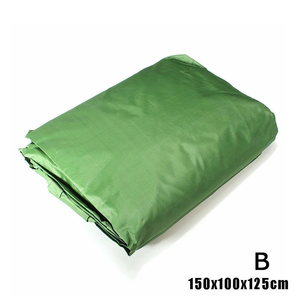 Bbq grill cover til weber  q2000 q3000 bbq cover udendørs grill tilbehør covers beskyttende regn vandtæt støvtæt  g1 o 2: 150 x 100 x 125cm