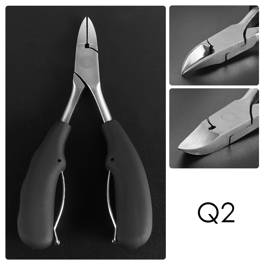 Coupe-ongles en forme de bec d&#39;aigle, pour pédicure, pince à ongles incarnés, Paronychia, ciseaux, outils de manucure, PPQ1-23: Q2