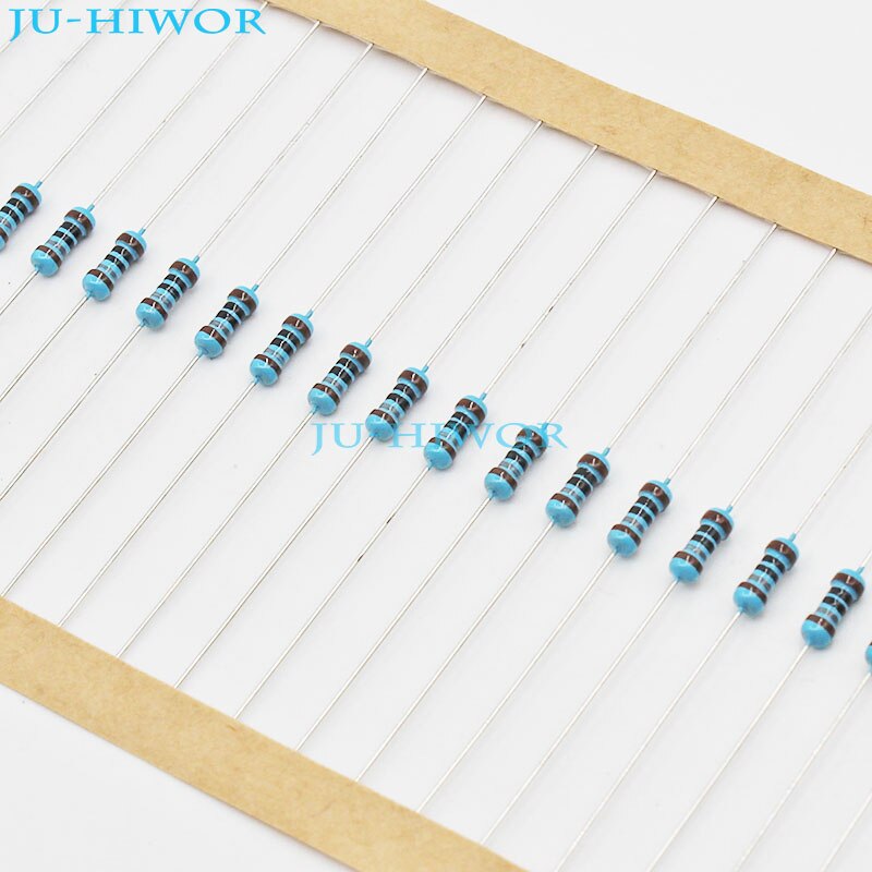 (1000pcs/lot) 130 150 180 200 220 ohm ohms DIP 1/4W Watt 0.25W 1% Metal Film Resistor