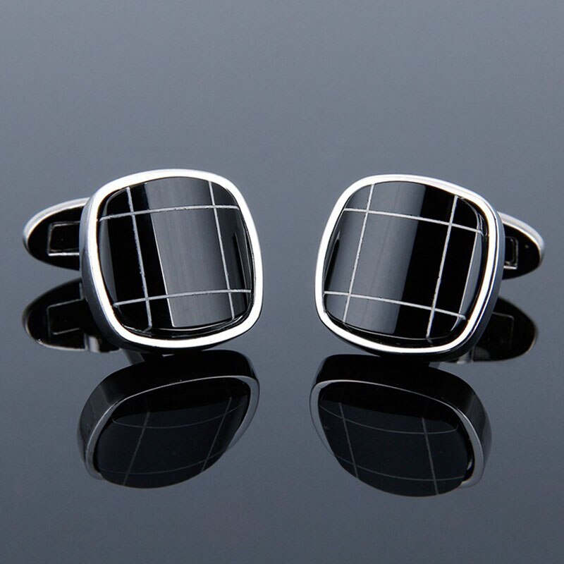 Cufflinks Top-grade Men's Suit French Shirts Business Banquet Wedding Daily High Classic Trendy Simple Cufflink: Default Title