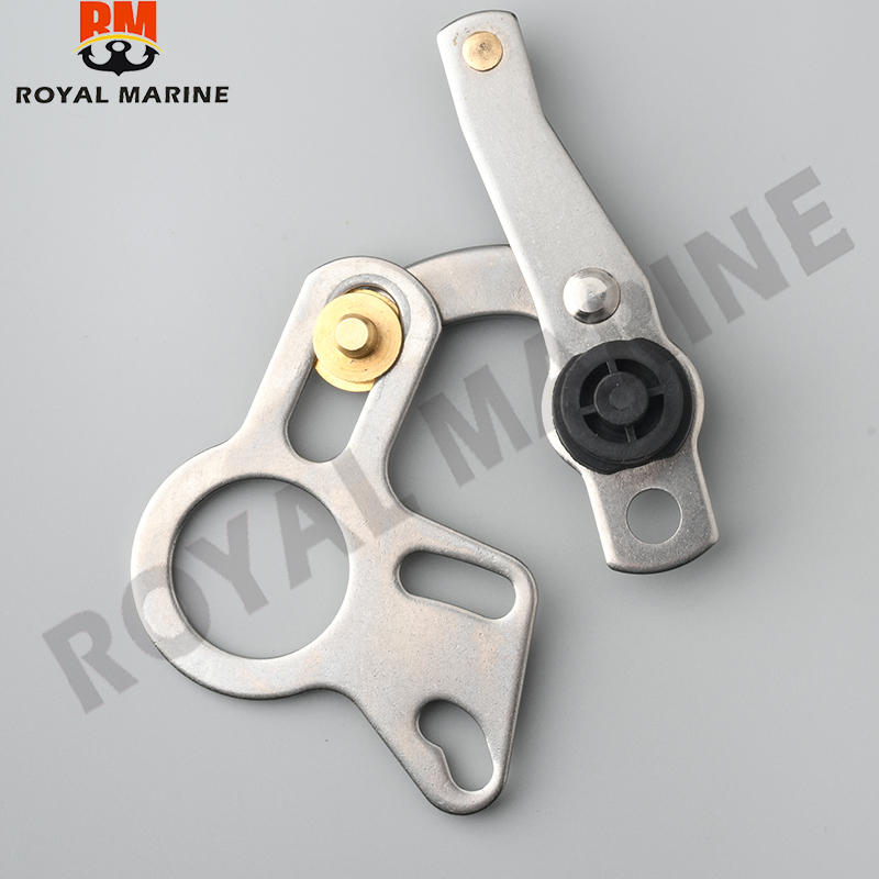 Boat Engine Throttle Arm 703-48261-01 THROTTLE (Push To Open) For Repairing Yamaha Outboard Control Box 703-48261 703-48261-11
