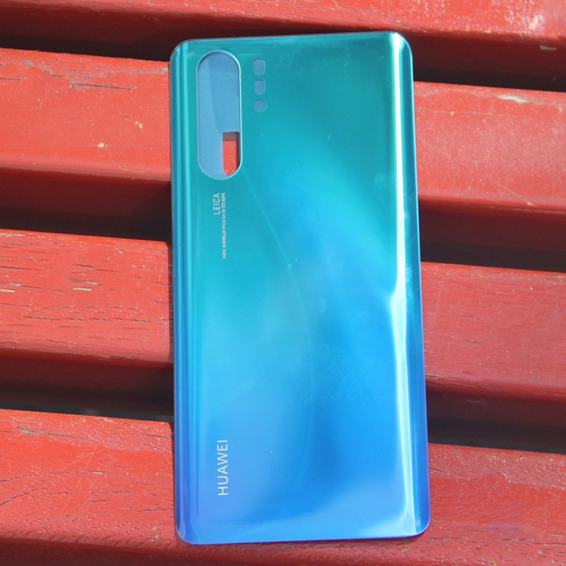 Original huawei bakbatteri glasskydd dörrhus för huawei  p30 pro  p30 pro bakre bakre glasfodral